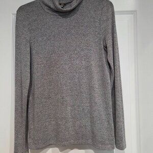 Banana Republic Women's Tunic Shirt Sweater Gray